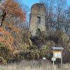 An der Ruine Speckfeld vorbei führte der Weg der Wanderer.
