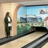 Zum 65-jährigen Bestehen der Städtepartnerschaft zwischen Arlington/Texas und Bad Königshofen wurde in der Frankentherme die neue Bowlingbahn vorgestellt.