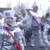 Lichtblicke: Der Faschingsnachwuchs schickte kleine Raumfahrer und Astronautinnen auf den Weg zum "Planet Peace".