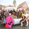 Auch die "Flintstones" hatten sich aus Schmachtenberg auf den Weg nach Zeil gemacht. Darauf ein in dreifach kräftiges "Jaba, daba, duuuu" der Freiwilligen Feuerwehr.