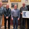 Der TSV Irmelshausen erhielt das Gütesiegel des BFV. Unser Bild zeigt von links Peter Bauer (Sportvorstand), Michael Hey (Bürgermeister Gemeinde Höchheim), Ralf Fritz (Finanzvorstand), Heinz Mauer (Vorstand Verwaltung), Rainer Lochmüller vom Bay. Fußballverband.