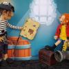 Pippi Langstrumpf im Taka-Tuka-Land.