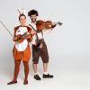 Marie-Luise und Christoph Dingler alias "The Twiolins". Marie-Luise und Christoph Dingler alias "The Twiolins".