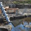 Wasser bleibt ein Thema in der Gemeinde Großeibstadt, nicht nur am Wasserspielplatz an der Barget in Kleineibstadt, einer neuen Attraktion für Kinder.