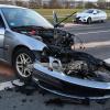 Ein Verkehrsunfall am Donnerstagabend in Bad Neustadt forderte zwei Leichtverletzte.