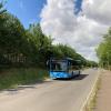 Fahrt der Linie 945 im Stadtverkehr Lauda-Königshofen. Der VGMT bittet seine Fahrgäste, im Rahmen der Fahrgasterhebung an den Befragungen teilzunehmen.