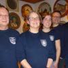 Sie gehen beim Schützenverein Gelchsheim in ihre vierte Amtszeit: Elmar Barthel, Annette Düll, Vanessa Liebenstein, Michael Wald und Markus Meyer (von links).
