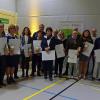 Barbara Göpfert, Michael Reck, Landrat Florian Töpper und Bezirksbäuerin Maria Hoßfeld bedankten sich für 15 Jahre Mitarbeit im Verband. Barbara Göpfert, Michael Reck, Landrat Florian Töpper und Bezirksbäuerin Maria Hoßfeld bedankten sich für 15 Jahre Mitarbeit im Verband.