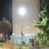 Damit zukünftig keine Teile vom Wasserturm in den benachbarten Spielplatz fallen können, soll ein Fangnetz angebracht werden.