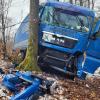 Ein 55-Jähriger Lkw-Fahrer ist nach einem Unfall im Neuwirtshauser Forst gestorben.