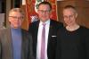 Das neue Dreigestirn an der Spitze von Gaukönigshofen: Zweiter Bürgermeister Norbert Roth, erster Bürgermeister Johannes Menth und dritter Bürgermeister Stefan Rettner. 