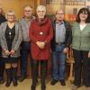 Der neu gewählte Vorstand des Vdk Ortsverbandes Alsleben-Trappstadt (von links):  Vorsitzender Gerhard Müller, Karl-Heinz Werner, Roswitha Müller, stellvertretender Vorsitzender Berthild Bauer,                                      Edith Treuting, Toni Bötsch, Annemarie Endres und Kreisgeschäftsführerin Lydia Vorndran.