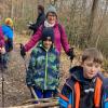 Die Wandermäuse nutzen das Holzrecht.