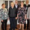 Sie alle freuen sich auf zahleiche Ausstellungsbesucher und Besucherinnen (von links): Maritta Waldsachs, Monika Petersen, Adolf Büttner, Jürgen Holzhausen, Karina Werner, Udo Trabert und Bürgermeister Steffen Malzer. Es fehlt Ingrid Schmidt. Sie alle freuen sich auf zahleiche Ausstellungsbesucher und Besucherinnen (von links): Maritta Waldsachs, Monika Petersen, Adolf Büttner, Jürgen Holzhausen, Karina Werner, Udo Trabert und Bürgermeister Steffen Malzer. Es fehlt Ingrid Schmidt.