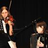 Bei "Jugend musiziert" ausgezeichnet: Duo mit Anna Hartmann (Violine) und Fabienne Jesberger (Akkordeon). Bei "Jugend musiziert" ausgezeichnet: Duo mit Anna Hartmann (Violine) und Fabienne Jesberger (Akkordeon).