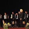 Musikalisch in Bestform: das Auswahlensemble Akkordeonissimo mit Leiterin Alma Flammersberger