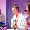 Sie sorgten für die musikalische Untermalung der Veranstaltung: die Musikerinnen und Musiker der Schülerband "Monday 1pm" des Friedrich-Koenig-Gymnasium Würzburg. Sie sorgten für die musikalische Untermalung der Veranstaltung: die Musikerinnen und Musiker der Schülerband "Monday 1pm" des Friedrich-Koenig-Gymnasium Würzburg.