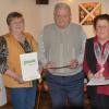 Ehrungen beim Verein für Gartenbau und Landschaftspflege Pfarrweisach (von links): Vorsitzende Andrea Werner, die Jubilare Elisabeth Lunz (25 Jahre), Alfred Rügheimer, Anni Weiglein (jeweils 50 Jahre) und zweite Vorsitzende Renate Heusinger.