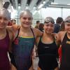 Die Teamstaffel weiblich (von links): Michelle Kraft, Lina Gruber, Angela Ebert-Plasencia, Ronja Brehm. Die Teamstaffel weiblich (von links): Michelle Kraft, Lina Gruber, Angela Ebert-Plasencia, Ronja Brehm.