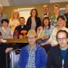 Mit dem Stück "Dem Himmel sei Dank" setzen die Mitglieder der Sonderhöfer Gau-Bühne (vorne von links) Moritz Landwehr, Edgar Riegel und Daniel Ullman sowie (hintere Reihe von links) Doris Arnold, Laura Flury, Matthias Müller, Gabi Köhler, Sabine Dopf, Rainer Riegel, Beate Riegel, Inge Riegel, Michael Kopperger , Rita Bullinger und Jan Arf die Theater-Tradition fort.