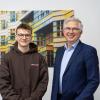 Elias Gross aus Höchberg verbringt ab dem Sommer ein Schuljahr in den USA.  Der Würzburger Bundestagsabgeordnete Andrew Ullmann übernimmt die Patenschaft.