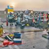 Ein Bild des Schreckens bot sich den Helfern bei dem schweren Unfall an der Auffahrt zum Autobahnzubringer zwischen Bad Neustadt und Heustreu am 1. September 2021. Nun stand die Unfallverursacherin vor Gericht.  