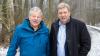 Landwirt Berthold Schneider (links) ist der Motor des Waldumbaus im Estenfelder Ortsteil Mühlhausen, Jürgen Eisentraut ist seit 2020 Leiter des Amts für Ländliche Entwicklung Unterfranken.