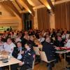 Die Kommandanten und ihre Stellvertreter der Feuerwehren im Landkreis Haßberge tagten in der Stadthalle Eltmann.