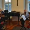 Das K. und K. Klavierquartett beim Konzert im Schloss Wolzogen.