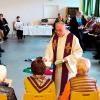 "Neue Spuren" legte Pfarrer Franz Schmitt beim Abschlussgottesdienst mit seinen außergewöhnlichen Liedtexten zum "...auf dem Weg bleiben".