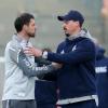 Großer Respekt: Unterhachings Chefcoach Sandro Wagner (rechts) hält Marco Wildersinn für "den besten Trainer der Liga". 
