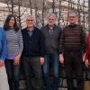 Die neue Vorstandschaft (von links): Erwin Scheiner (Kassenwart), Gudrun Karle (Beisitzerin), Bernhard Dill (Kassenprüfer), Herbert Kirsch (Erster Vorsitzender), Edgar Schenk (Zweiter Vorsitzender), Achim Rieck (Schriftführer).