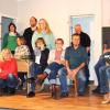 Die Mitwirkenden proben schon fleißig:  Corolin Wahler (von links), Gertraud Müller, Tanja Ott, Lissy Klopf, Michael Jäger, Martina Memmel, Sonja Darmetko, Renate Heller, Wolfgang Perschke, Jürgen Stühler, Volker Elfert und Ansgar Hau.