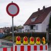 Die Bergstraße in Wollbach muss nach der Kanalerneuerung noch asphaltiert werden.