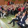 Ein Blick ins Publikum mit den Ehrengästen aus der regionalen und örtlichen Politik, befreundeten Musikkapellen und dem Nordbayerischen Musikbund. Ein Blick ins Publikum mit den Ehrengästen aus der regionalen und örtlichen Politik, befreundeten Musikkapellen und dem Nordbayerischen Musikbund.