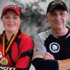 Das Erfolgsduo der Wechterswinkler Bogensportler: Die deutsche Jugendmeisterin Sophie Wagner (links) und ihr Trainer Andreas Kolb.
