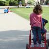 Neben Spielplätzen wie im Châteaudun-Park gibt es in der Schweinfurter Innenstadt nur wenig Spielangebote. Das soll sich ändern.