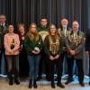 Auf dem Foto (von links): Andreas Kleineberg, Ernst Gesell, Thomas Gesell, Dorothea Hock, Patricia Schulz, Veronika Brod, Nils Brasch, Diana Warmuth, Günther Kuhn, Bertram Franek, Thomas Stamm, Christian Gesell.