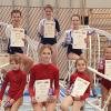Auf dem Foto hinten: Samia Rützel, Paula Heuberger, Sophie Salnikova, Lina Grandy, Lina Hinrichs, Hanna Knopp; vorne: Lia Weberbauer, Emma Wolf, Hannah Bauer, Zoe Heda, Adelina Dina.