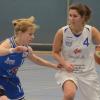 Angeführt von Eva Barthel (rechts, hier im Spiel gegen die TG Würzburg II am 6. November 2021) zogen die Basketballerinnen des TV Marktheidenfeld ins Finale um die Regionalliga-Meisterschaft ein. 