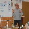 Bildungsreferent Michael Hannawacker leitete am Fortbildungsabend die Diskussion im DJK-Sportheim in Gramschatz. Die DJK Gramschatz war Gastgeber des Infoabends für den DJK-Kreisverband Werntal.