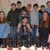 Versammelte Denksport-Freude am FLG: Das Training mit Jana Schneider war ein Highlight für die Schülerinnen und Schüler des Schulschachkurses.