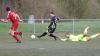 Das 2:0 für Sand: Lorenz Schäder (Mitte) hat Karlburgs Torwart Marvin Fischer-Vallecilla ausgespielt und schiebt locker ein. Auch Max Lambrecht kann nicht mehr eingreifen.
