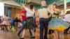 Über 150 Tänzerinnen und Tänzer  aus ganz Deutschland trafen sich am Ostermontag im Würzburger Veranstaltungszentrum Heiligkreuz zu einer Square Dance Veranstaltung.