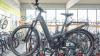 Wieder gefüllt sind nach zwei Jahren die Ausstellungsflächen des Fahrradhandels.