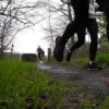 Fast schon traditionell ging es beim Saaletal-Marathon auf manchen Streckenabschnitt doch etwas knatschiger zu.