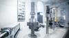 Einblick in die neue Ausstellung im kleinen Industriemuseum in Schweinfurt mit Produkten der Lineartechnik von Bosch Rexroth.