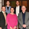 Das neu gewählte und bestätigte Präsidium des Tennisclubs Weiß-Blau Würzburg (von links) Christian Kosolowski-Staudt, Vizepräsident Finanzen, René Ruegamer, Vizepräsident Jugend, Annette Trabold, Vizepräsidentin, Christopher Enser-Bönisch, Vizepräsident Anlagen und Dr. Joachim Kuhn, Präsident. Auf dem Bild fehlt Julius Gold, der neu zum Vizepräsidenten Sport gewählt wurde und die Nachfolge von Niclas Schmidt antritt.