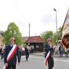 Seit 1994 nimmt die Feuerwehrkapelle Reichmannshausen am alljährlichen Bläsertreffen der Gemeinde Schonungen teil. Im Bild die Reichmannshäuser Musiker beim Festumzug 2010, als dieses Fest in ihrem Ort ausgerichtet wurde. 