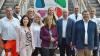 Ein ganzes Team stand am "Gesundheitstag" am Rhön-Klinikum Campus für Vorträge, Workshops und Informationsstände zur Verfügung. Mit dabei Oberärztin Nagham Soda (2. v. li), Initiatorin des Gesundheitstages und Professor Sebastian Kerber (2. v. re.) mit Vertretern der Politik und den Ausstellern.